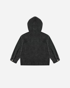 Sammy Jacket || Washed Black