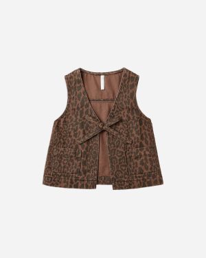 Utility Vest || Leopard