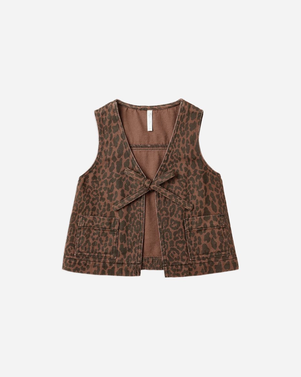 Utility Vest || Leopard