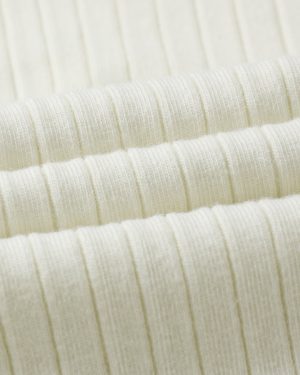 Shoulder Ruffle Bodysuit || Ivory