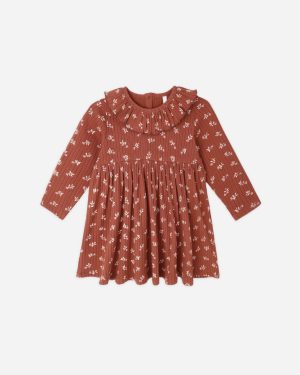 Ruffle Collar Dress || Ruby Ditsy