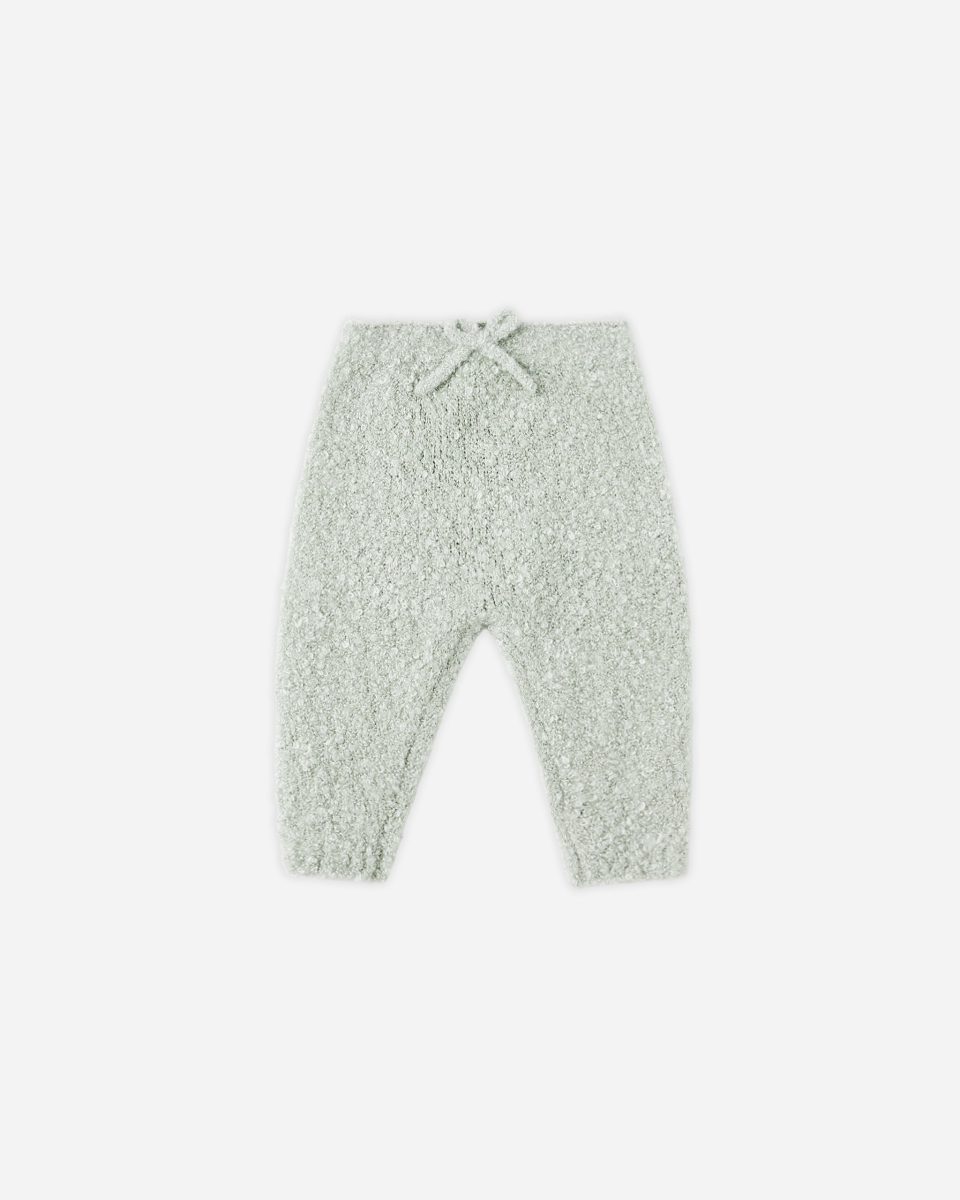 Knit Pant || Pistachio Boucle