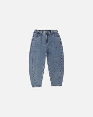 Barrel Pant || Indigo Denim