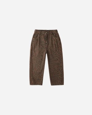 Barrel Pant || Leopard
