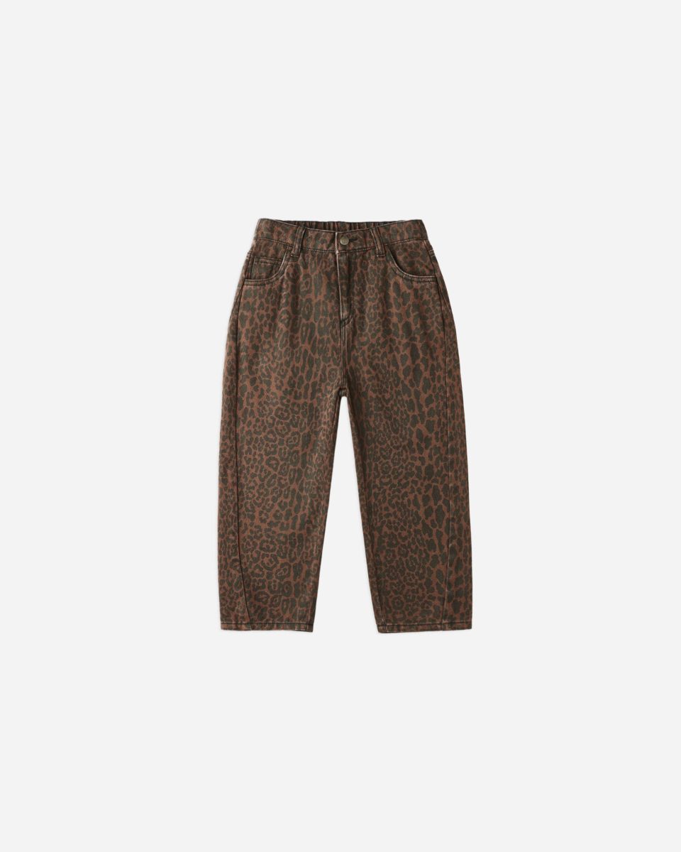 Barrel Pant || Leopard