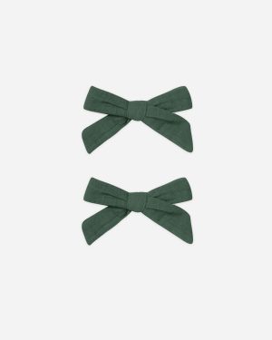 Bows. Set of 2 || Green