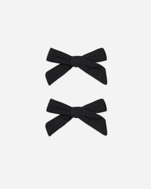 Bows. Set of 2 || Black