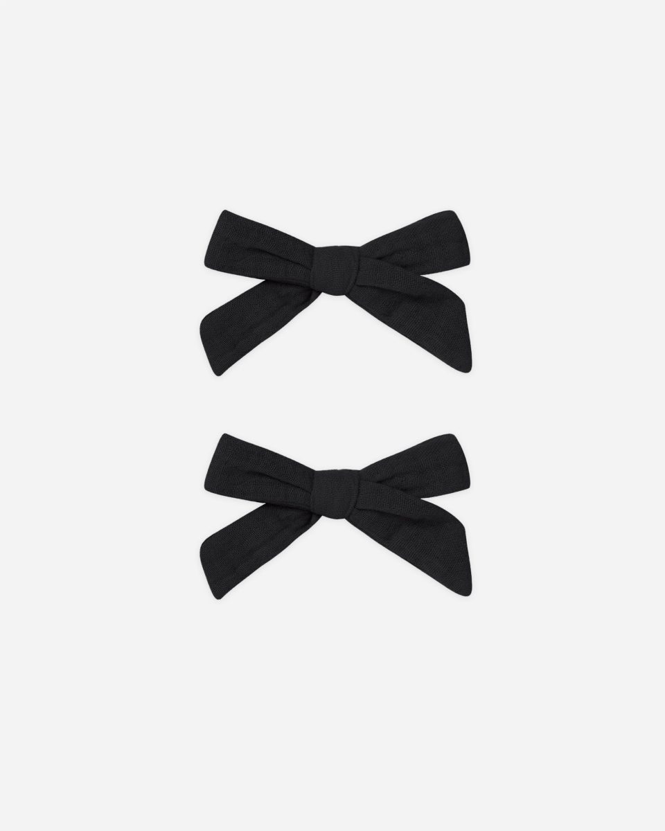 Bows. Set of 2 || Black