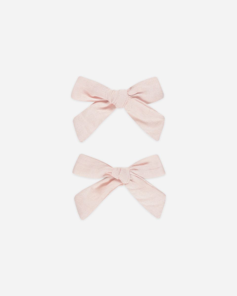 Bows. Set Of 2 || Blush