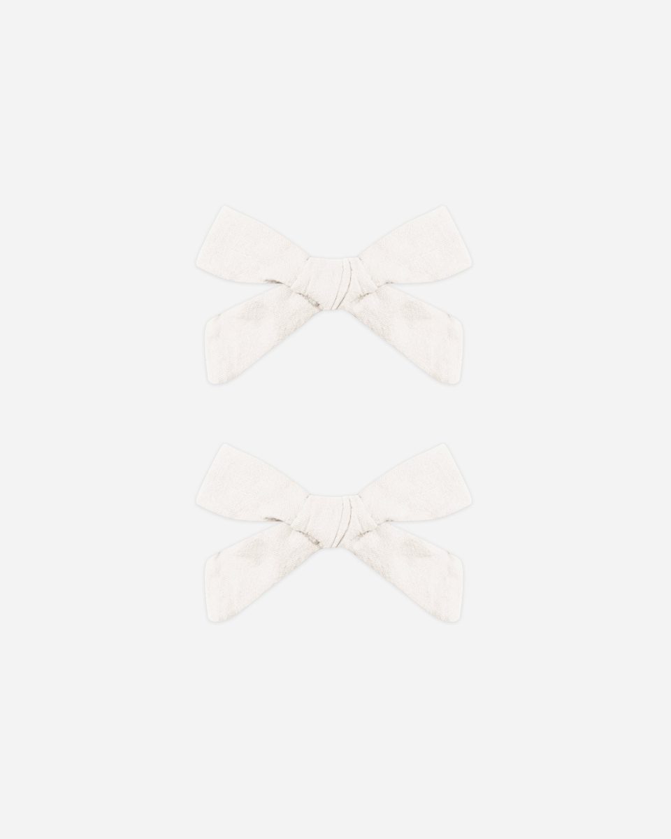Bows. Set Of 2 || Natural