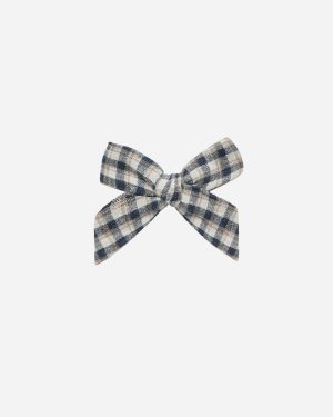 Bow || Navy Check