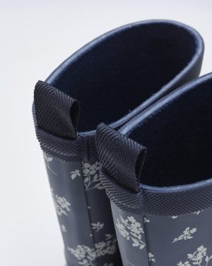 Rainboot || Blue Floral