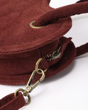 Heart Purse || Burgundy