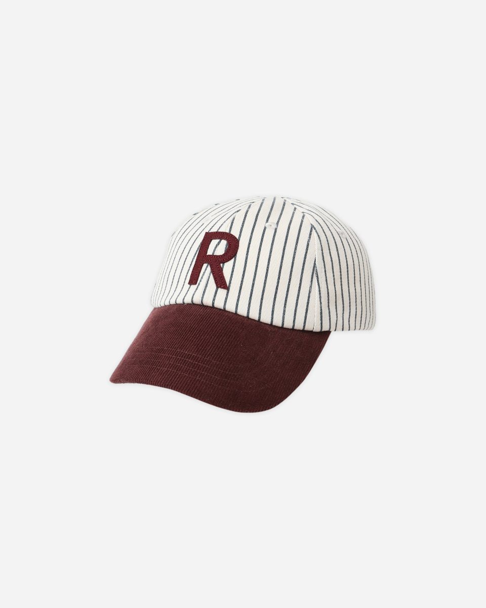 Baseball Hat || Navy Pinstripe