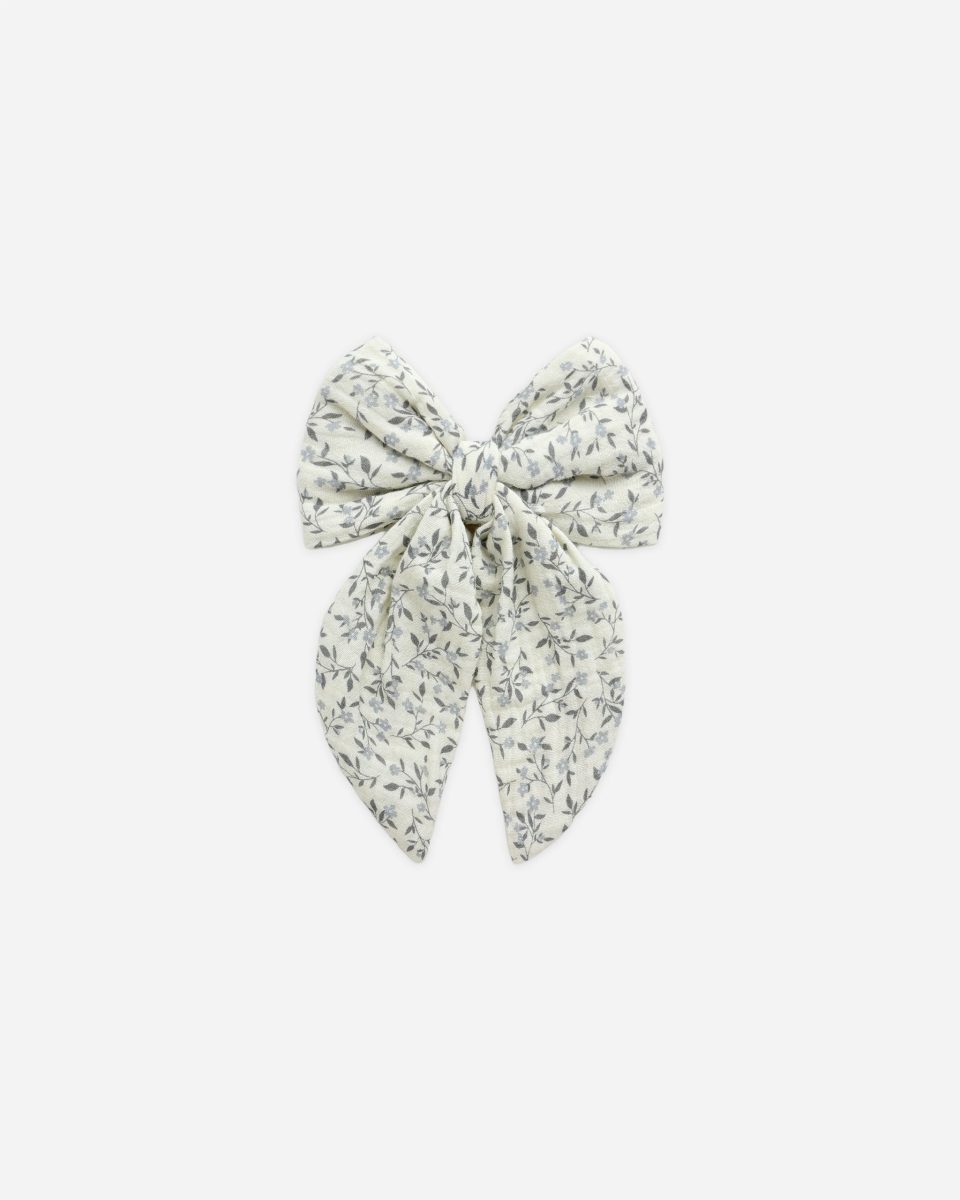 Oversized Bow || Blue Vines