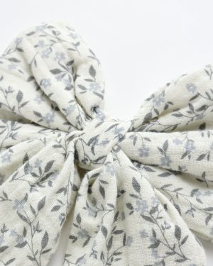 Oversized Bow || Blue Vines