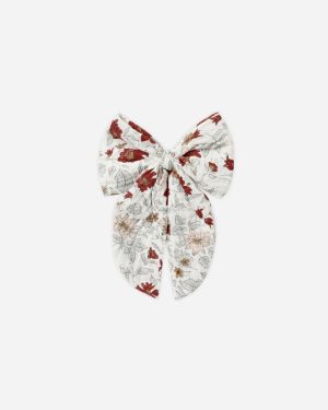 Oversized Bow || Holiday Floral