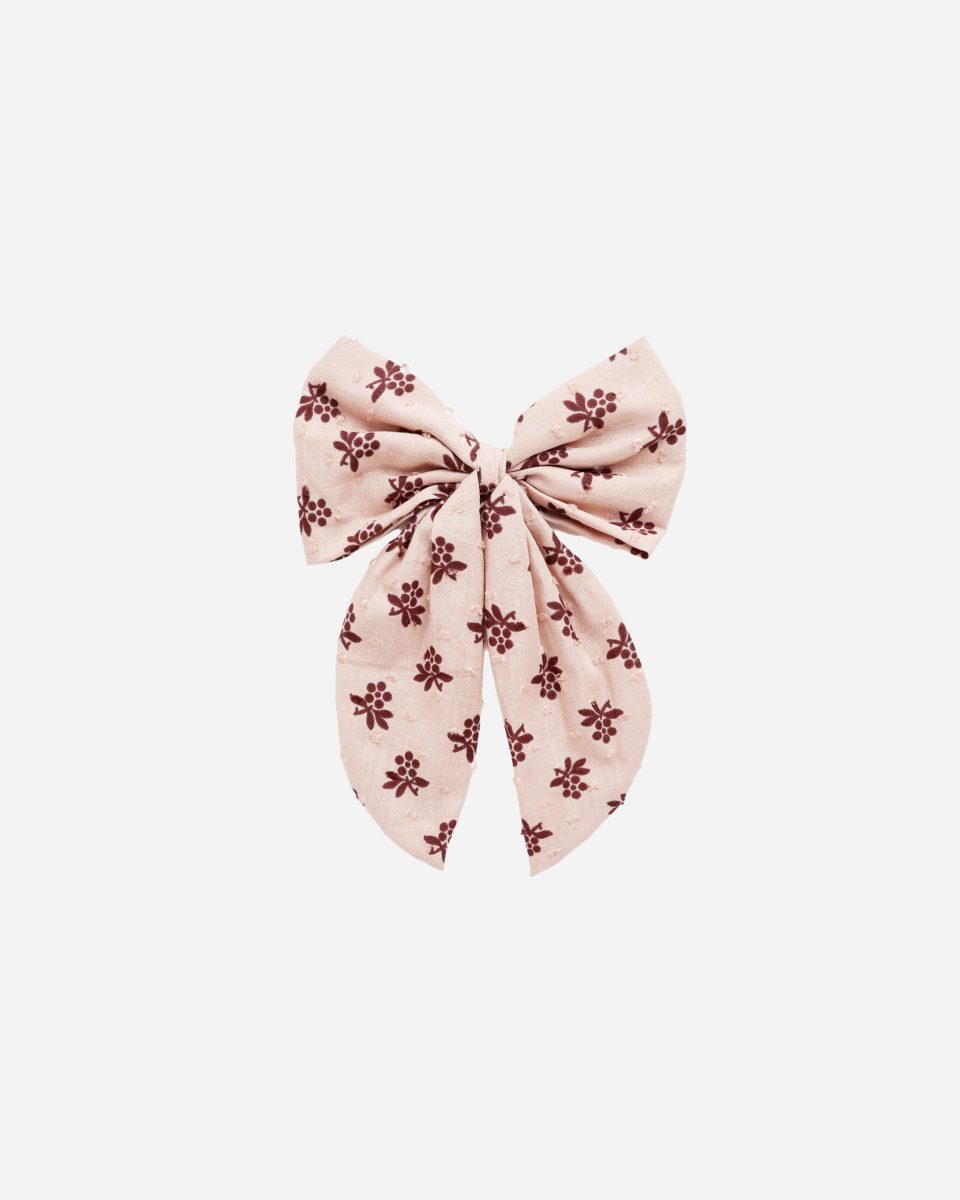 Oversized Bow || Blush Fleur