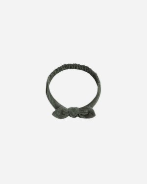 Baby Bow Headband || Evergreen