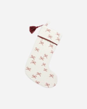 Christmas Stocking || Ruby Bows