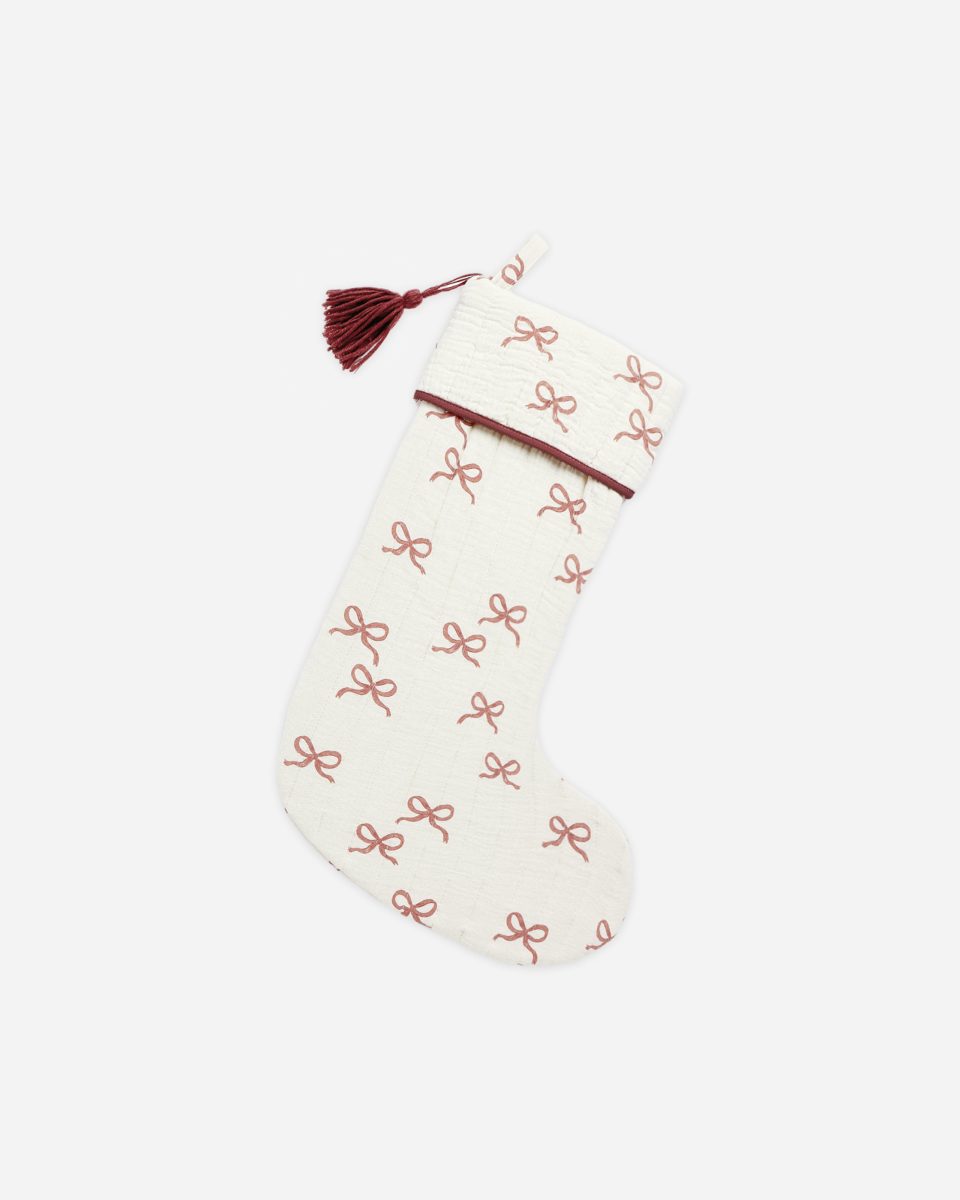 Christmas Stocking || Ruby Bows