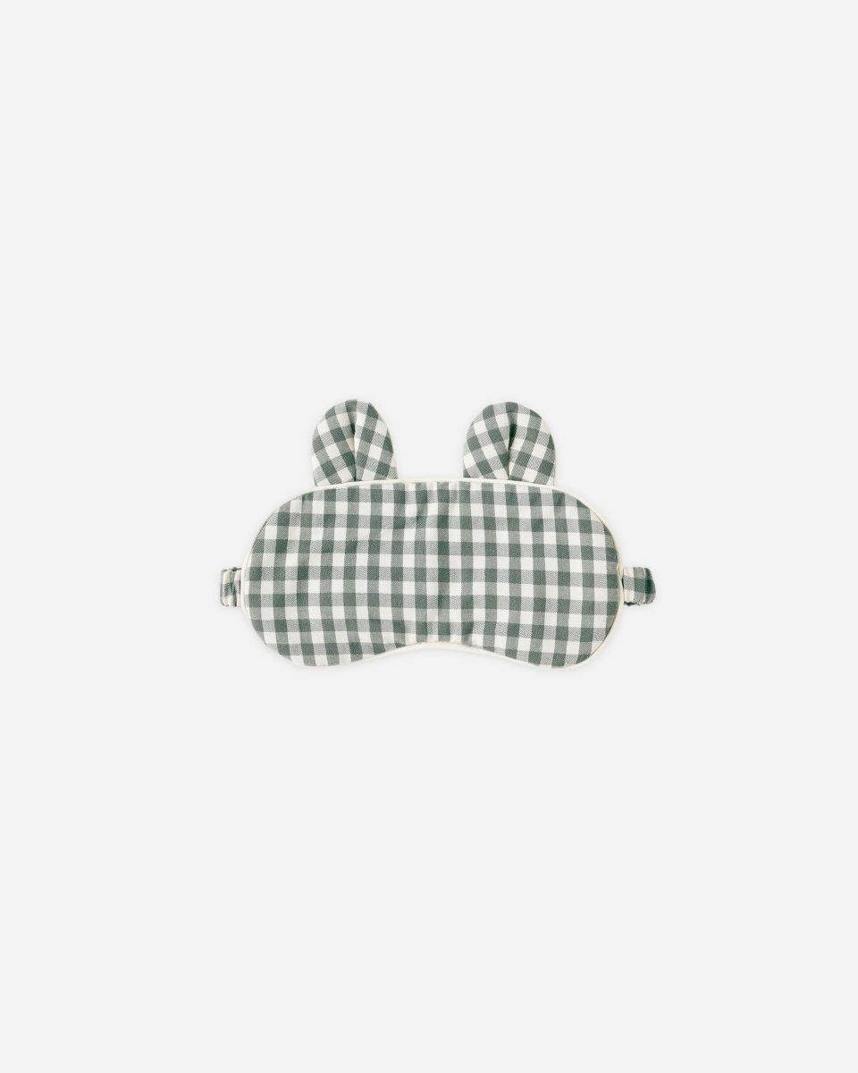 Sleep Mask || Evergreen Gingham