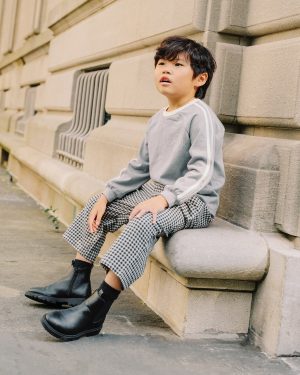 Palmer Pant || Black Gingham