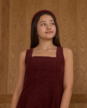 Maeve Mini Dress || Burgundy