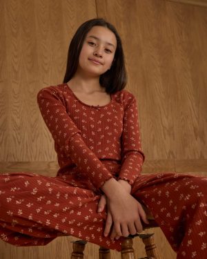 Ribbed Lounge Set || Ruby Ditsy