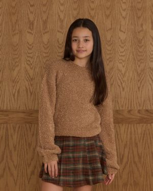Aspen Sweater || Toffee Boucle