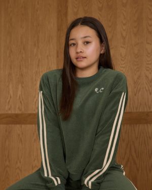 Oversized Sweatshirt || Green