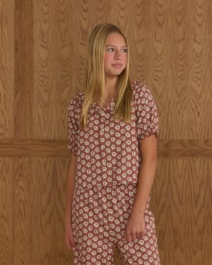 Ruffle Pajamas || Ruby Fleur