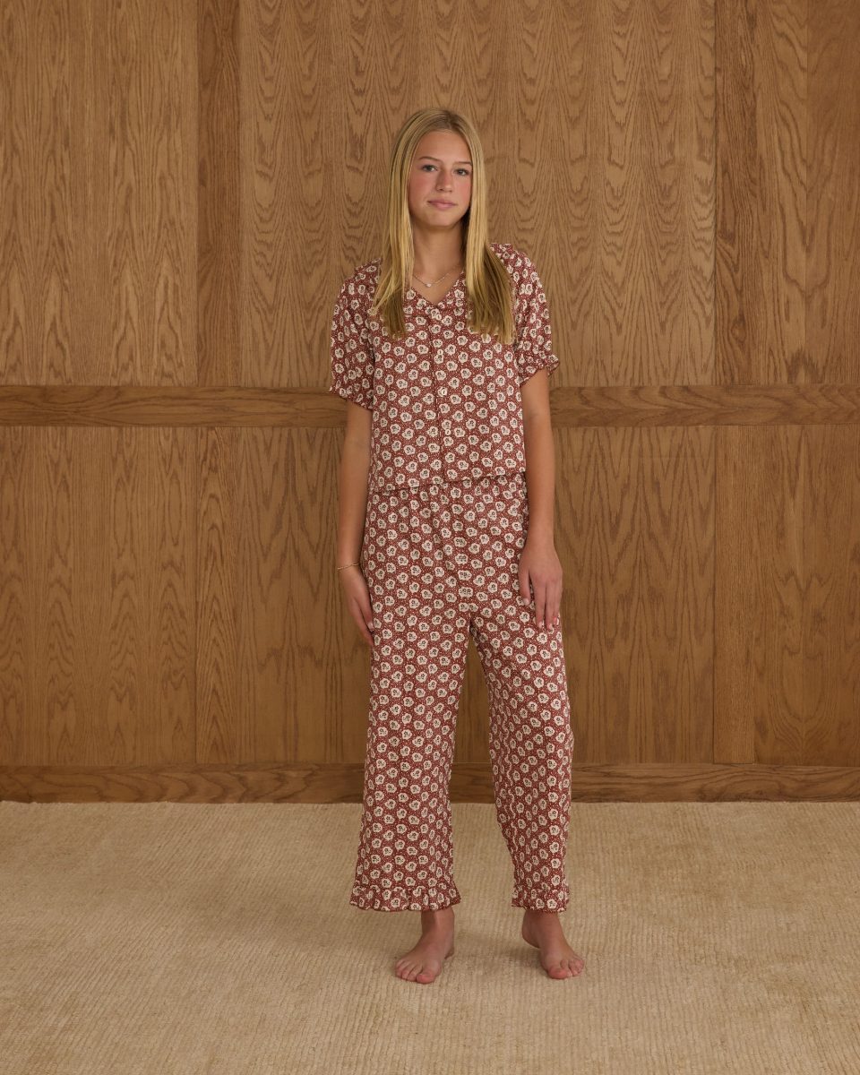 Ruffle Pajamas || Ruby Fleur