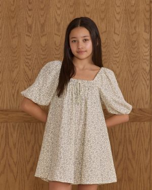 Sabrina Mini Dress || Blue Vines