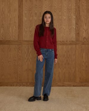 Fuzzy Cardigan || Ruby