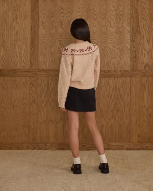 Fair Isle Sweater || Bows