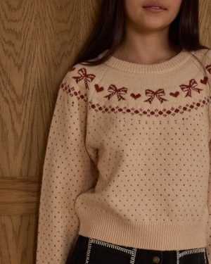 Fair Isle Sweater || Bows