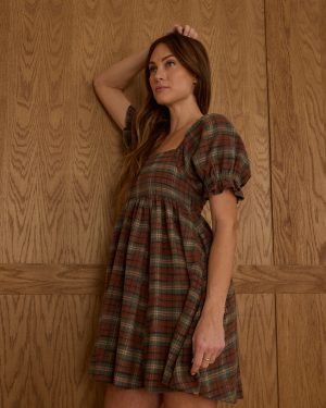 Naomi Dress | Holiday Plaid