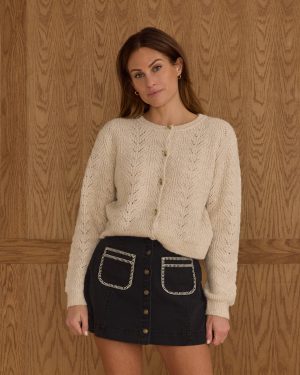 Denver Mini Skirt | Washed Black