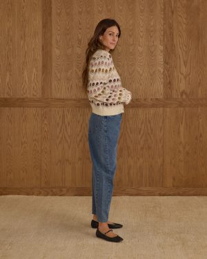 Cheyenne Cardigan | Floral Jacquard