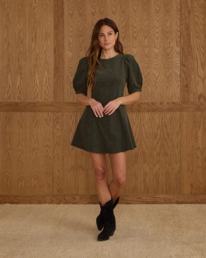 Levi Mini Dress | Evergreen