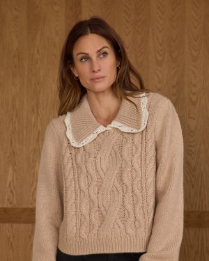 Alice Sweater | Heathered Antique