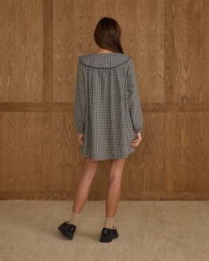 Mini Dress | Black Gingham
