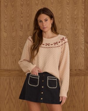 Fair Isle Sweater | Bows
