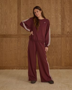 Track Pant | Burgundy