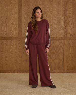 Track Pant | Burgundy