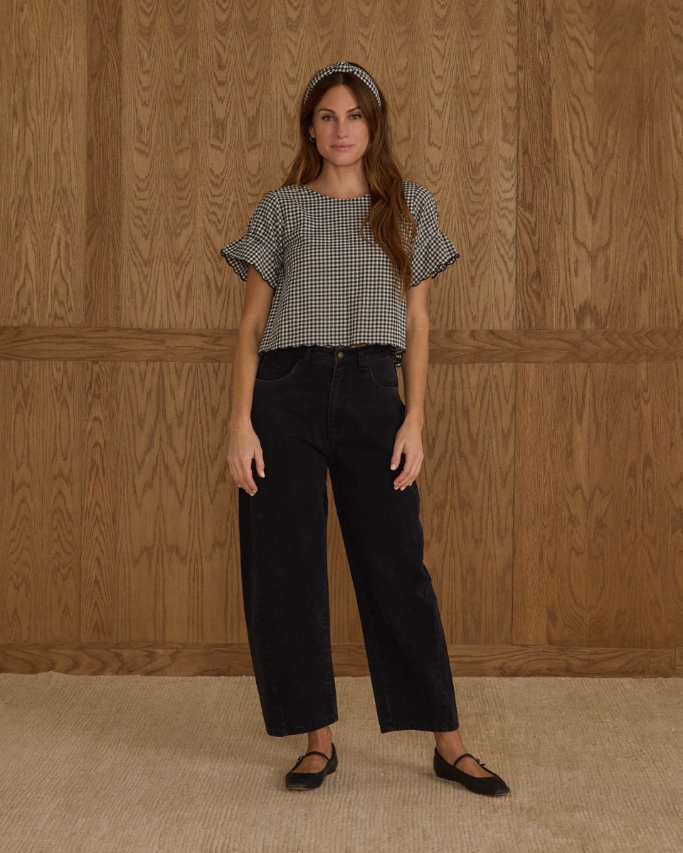 Barrel Denim | Washed Black