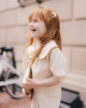 Crochet Clips || Golden