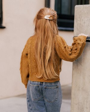 Crochet Clips || Golden