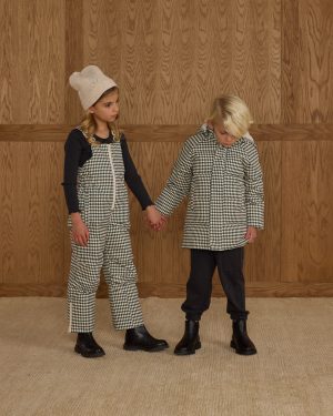 Long Down Puffer Jacket || Green Diamond